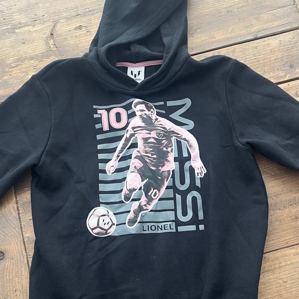 Lionel Kids Black Hoodie